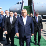 <p>Viktor Orban TDT-nin Zirvə Görüşündə iştirak etmək üçün Qəbələdə səfərdədir&nbsp;</p>