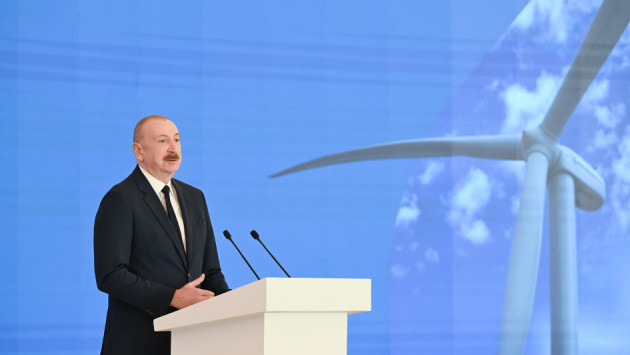 <p><b><font color="#ff0000">Bakıda “Xızı-Abşeron” Külək Elektrik Stansiyasının rəsmi açılış mərasimi keçirilib, Prezident çıxış edib&nbsp;</font></b></p>