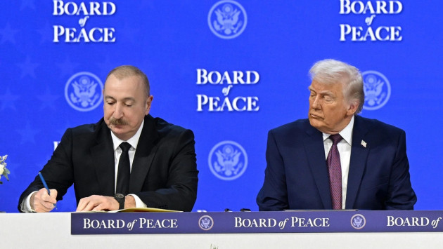 <p><b>İlham Əliyev Davosda ABŞ-la bir platformada –<font color="#ff0000"> politoloqdan TƏHLİL</font></b></p>