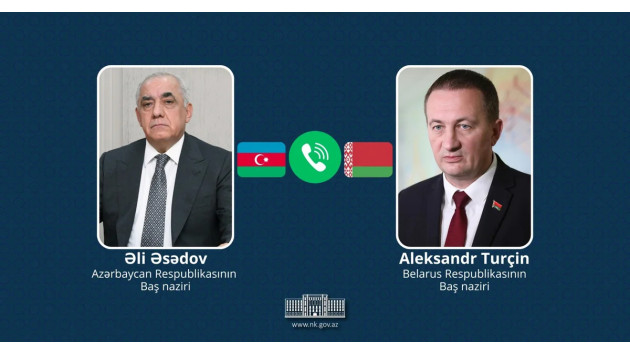 <p><b>Əli Əsədov belaruslu həmkarı ilə İranın Naxçıvana PUA hücumunu müzakirə edib&nbsp;</b></p>