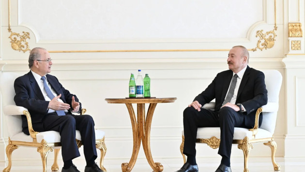 <p><b>İlham Əliyev Fələstinin Baş nazirini qəbul edib </b></p>
