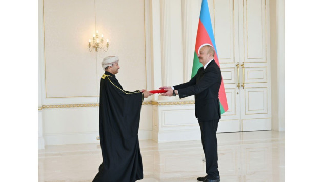 <p>Prezident İlham Əliyev Omanın yeni səfirinin etimadnaməsini qəbul edib</p>