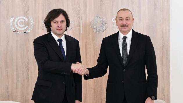 <p>İlham Əliyev Gürcüstanın Baş nazirinə zəng etdi</p>