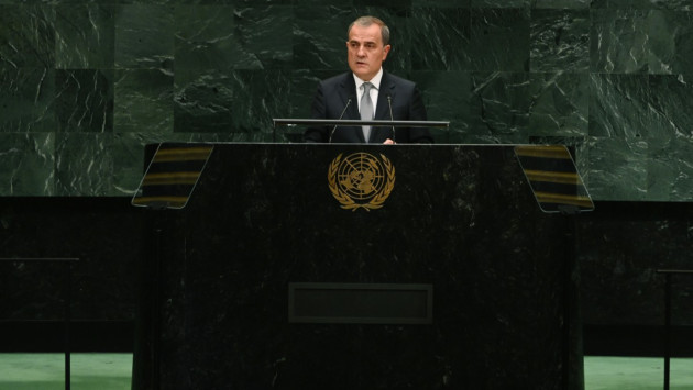 <p>Ceyhun Bayramov BMT Baş Assambleyasının 81-ci sessiyasında çıxış edib</p>